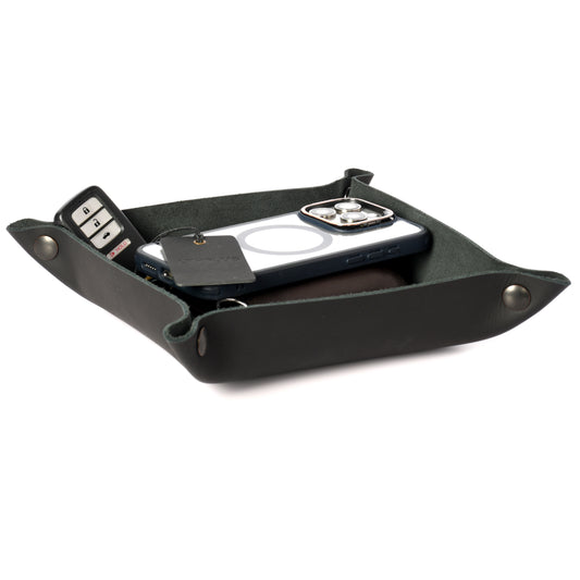 Premium Father's Day Full Grain Leather Tray