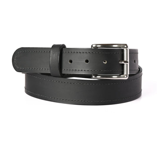 Water Buffalo Leather Belt (Sewn), 1.5" wide