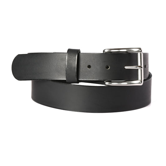 Water Buffalo Leather Belt (Raw Edge) 1.5" wide