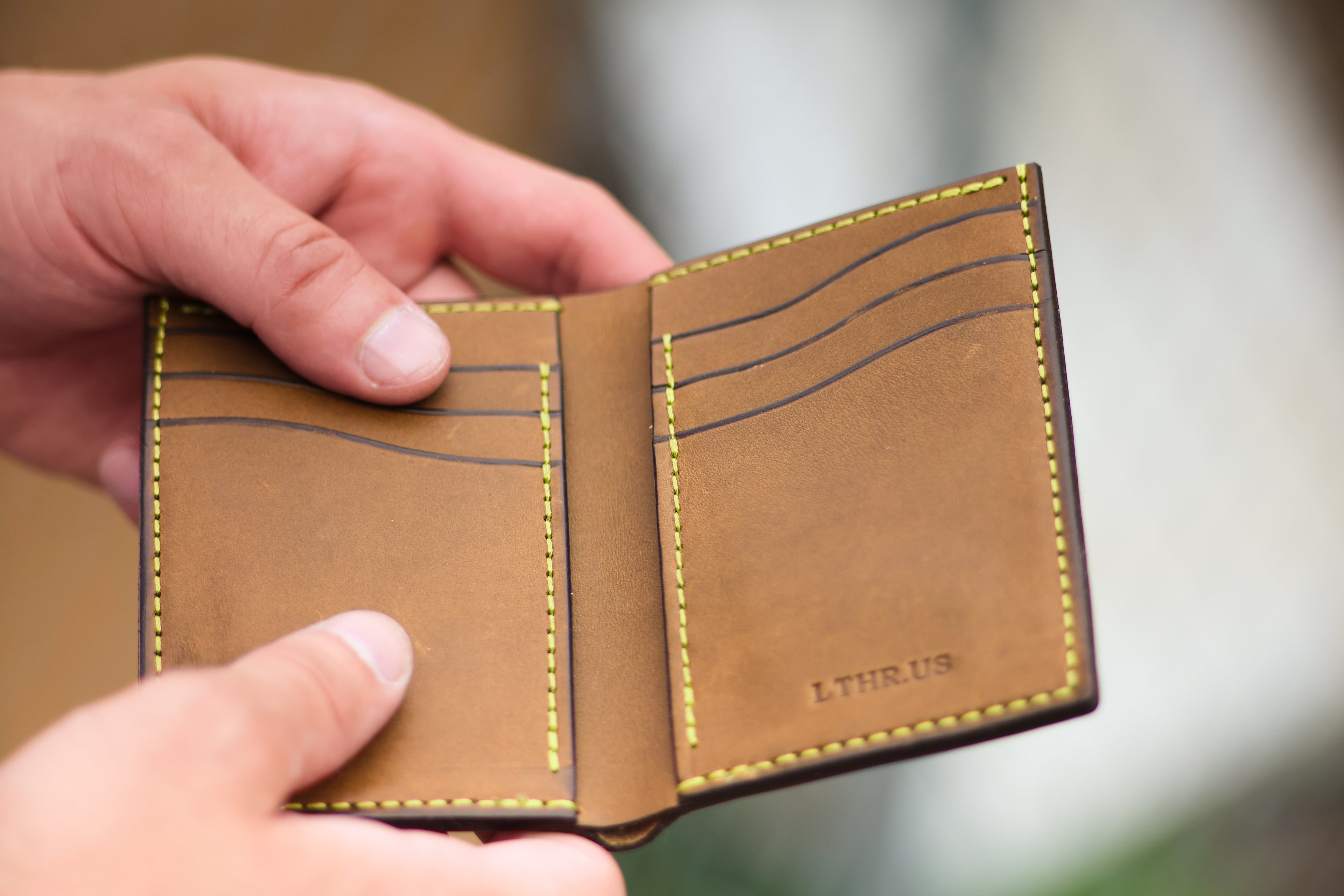 The Central bifold wallet — August workshop shoot