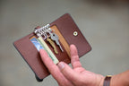 The Fort Wayne trifold key wallet — August workshop shoot