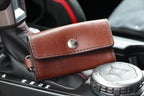 The Fort Wayne trifold key wallet — August workshop shoot
