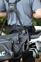 The Mini Caddy leather golf pouch — August workshop shoot