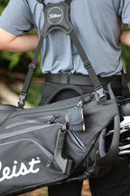 The Mini Caddy leather golf pouch — August workshop shoot