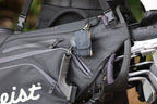 The Mini Caddy leather golf pouch — August workshop shoot